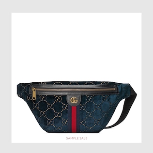 Gürteltasche aus GG Samt