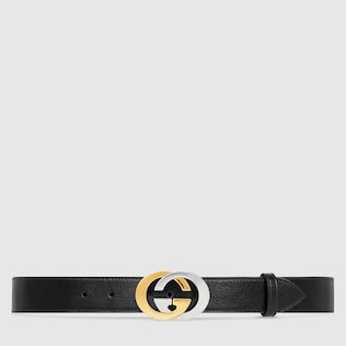 Ceinture avec boucle GG