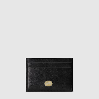 Card case with Interlocking G