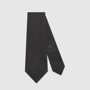 扭结下 Gucci Band 真丝领带