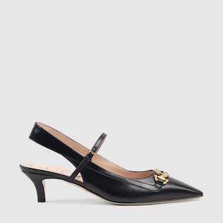 Gucci Zumi Pumps aus Leder