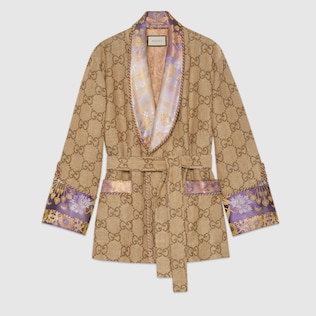 GG linen jacket