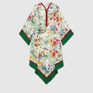 Vestido Kimono con Estampado Flora