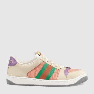 Sneaker Screener in pelle