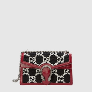 Dionysus GG tweed small shoulder bag