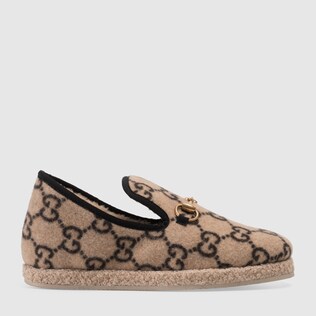Damen-Loafer aus GG Wolle