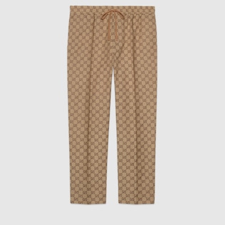 GG canvas track bottoms