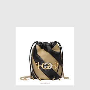 Mini borsa a secchiello Gucci Zumi
