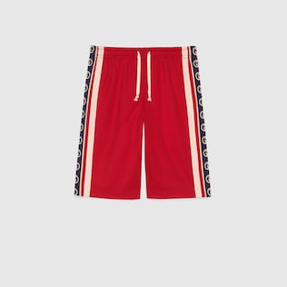 Shorts aus technischem Jersey
