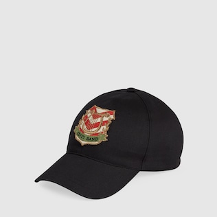 Cappellino da baseball con patch Gucci Band