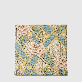 Papier peint à imprimé fleuri