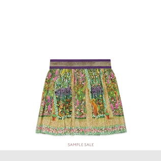 Baby Canvas Menagerie skirt