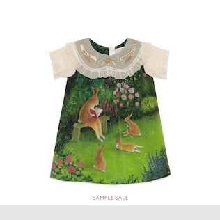 Baby Canvas Menagerie dress