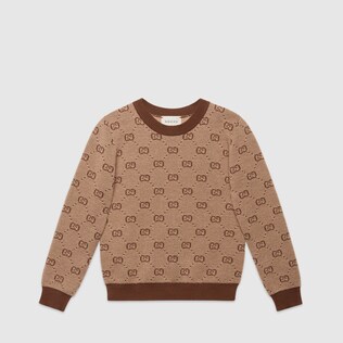 Children's GG wool jumper