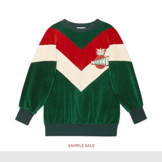Children's chenille sweatshirt