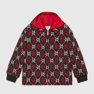 Blouson aviateur enfant diamant GG