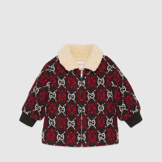 Blouson aviateur bébé diamant GG