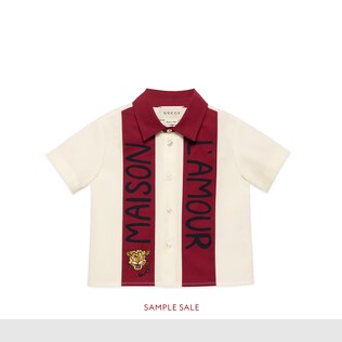 Chemise bébé avec « Maison de l'Amour »