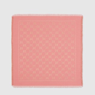 Children's GG lamé shawl