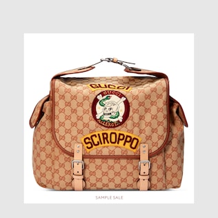 Children's GG backpack with patches