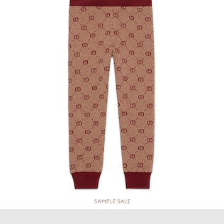 Children's GG wool legging