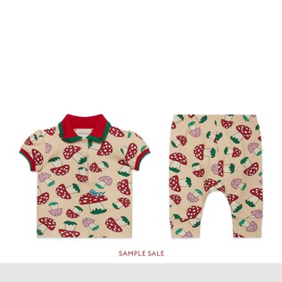 Ensemble cadeau bébé champignon Gucci