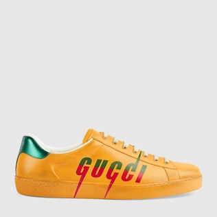 Men's Ace sneaker with Gucci Blade