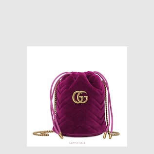 GG Marmont Mini-Bucket Bag