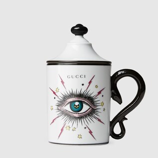Mug à imprimé œil et étoiles