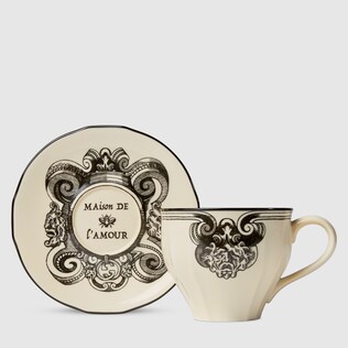 Star Eye XL teacup and saucer, double set
