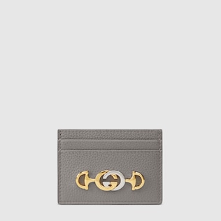 Gucci Zumi 粒面皮革卡包