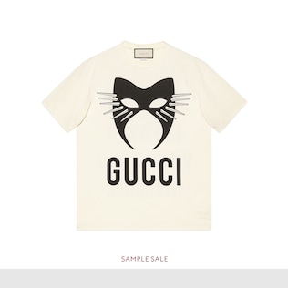 〔グッチ マニフェスト〕オンライン限定 オーバーサイズ Tシャツ