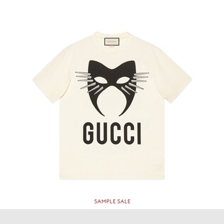 Camiseta Gucci Manifesto extragrande