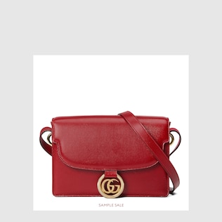 Small leather shoulder bag