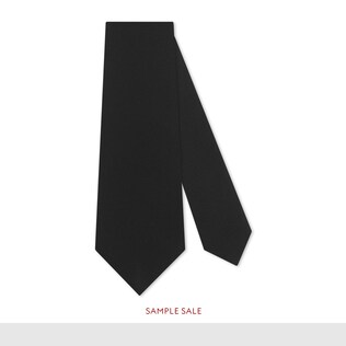 Silk crêpe tie