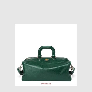Soft leather backpack