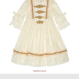 Children's dress with bows