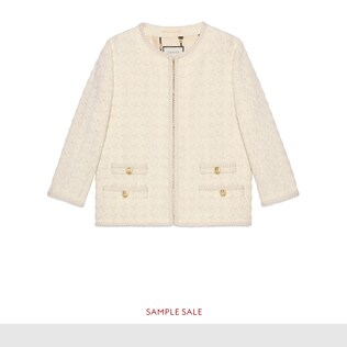 Houndstooth tweed jacket
