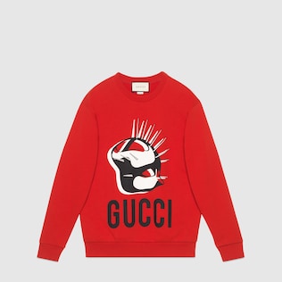 Sudadera Gucci Manifesto extragrande exclusiva online