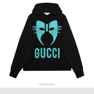 Sudadera Gucci Manifesto extragrande exclusiva online
