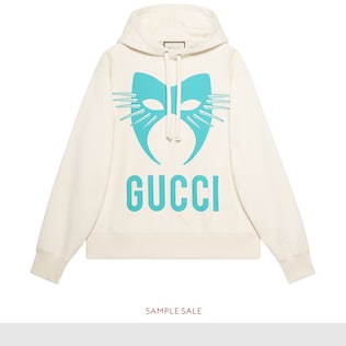 Online Exclusive Gucci Manifesto oversize sweatshirt