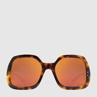 Square acetate sunglasses
