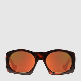 Square acetate sunglasses