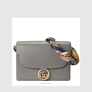 Borsa a spalla misura media con foulard