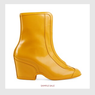 Water resistant ankle boot
