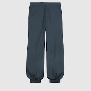 Drill harem style trousers