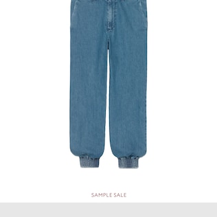 Pantalón de chándal de denim