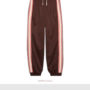 Gランバス パッチ付き ジョギングパンツ