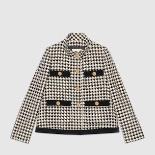 Houndstooth jacket