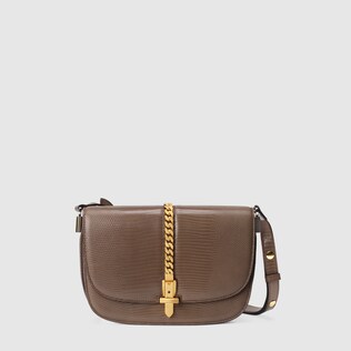 Sylvie 1969 lizard small shoulder bag